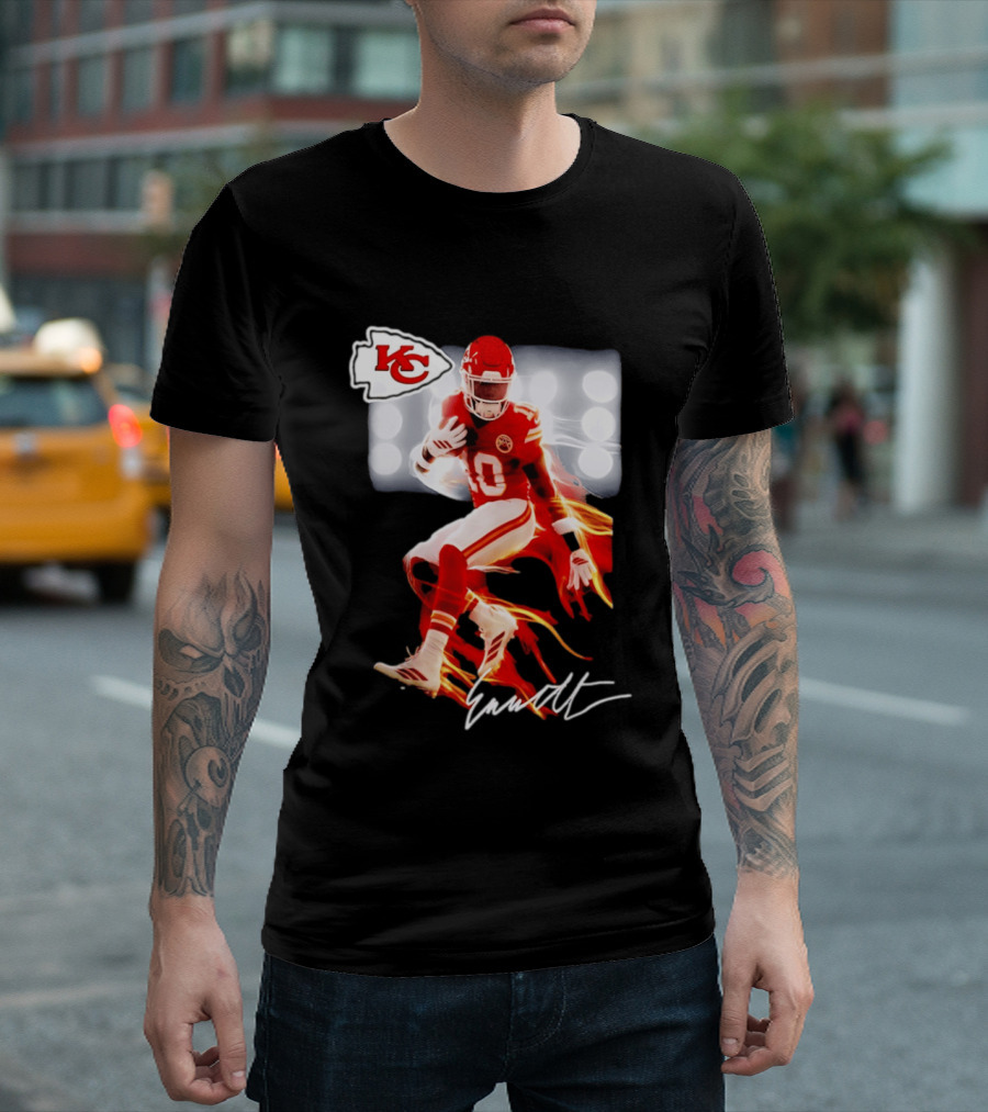 Kansas City Chiefs Emmett Johnson Rookie Legacy KC Football T-Shirt