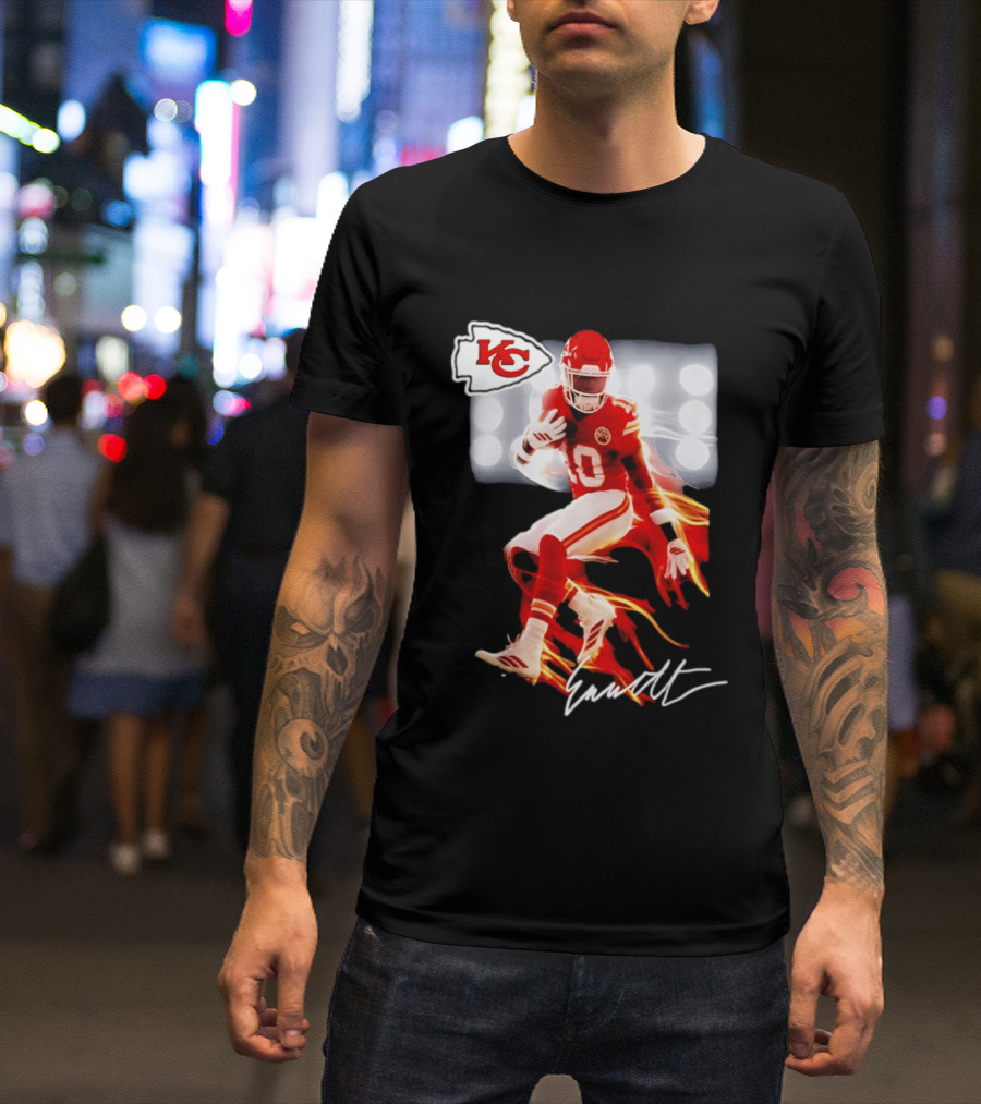 Kansas City Chiefs Emmett Johnson Rookie Legacy KC Football T-Shirt