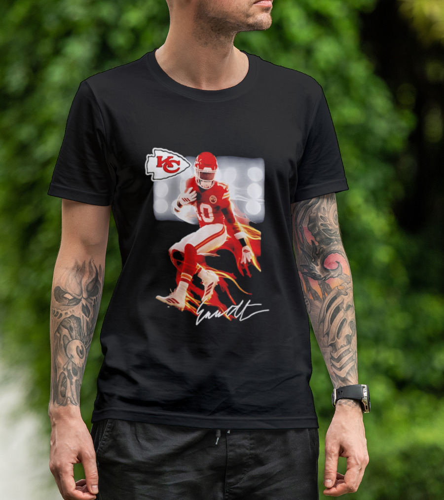 Kansas City Chiefs Emmett Johnson Rookie Legacy KC Football T-Shirt