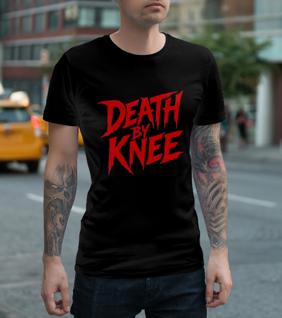 Tony Clash Death By Knee Red T-Shirt