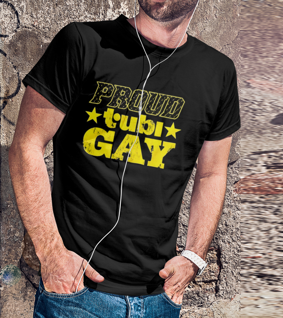 Proud Tubi Gay LGBTQ Pride Streaming Movies T-Shirt