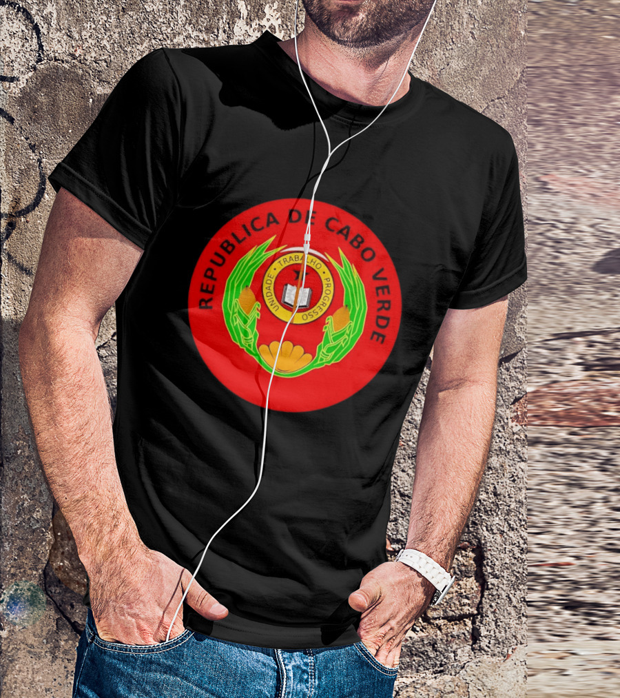 Republica De Cabo Verde Unidade Trabalho Progresso T-Shirt