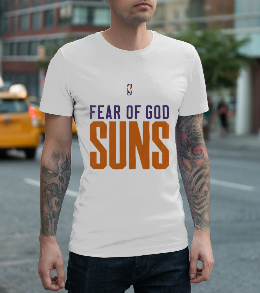 Fear Of God NBA Suns Mashup Basketball Phoenix T-Shirt