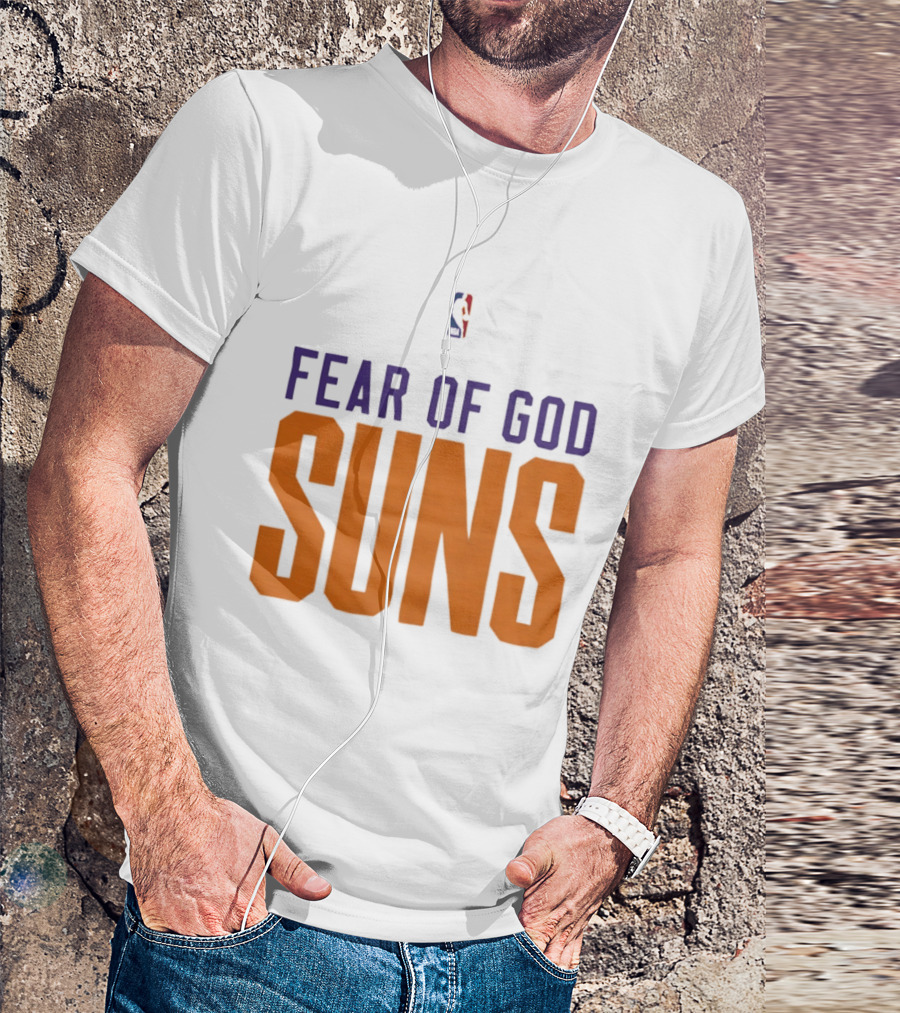 Fear Of God NBA Suns Mashup Basketball Phoenix T-Shirt