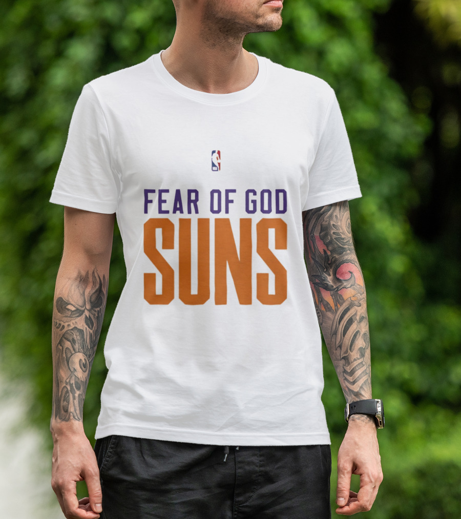 Fear Of God NBA Suns Mashup Basketball Phoenix T-Shirt