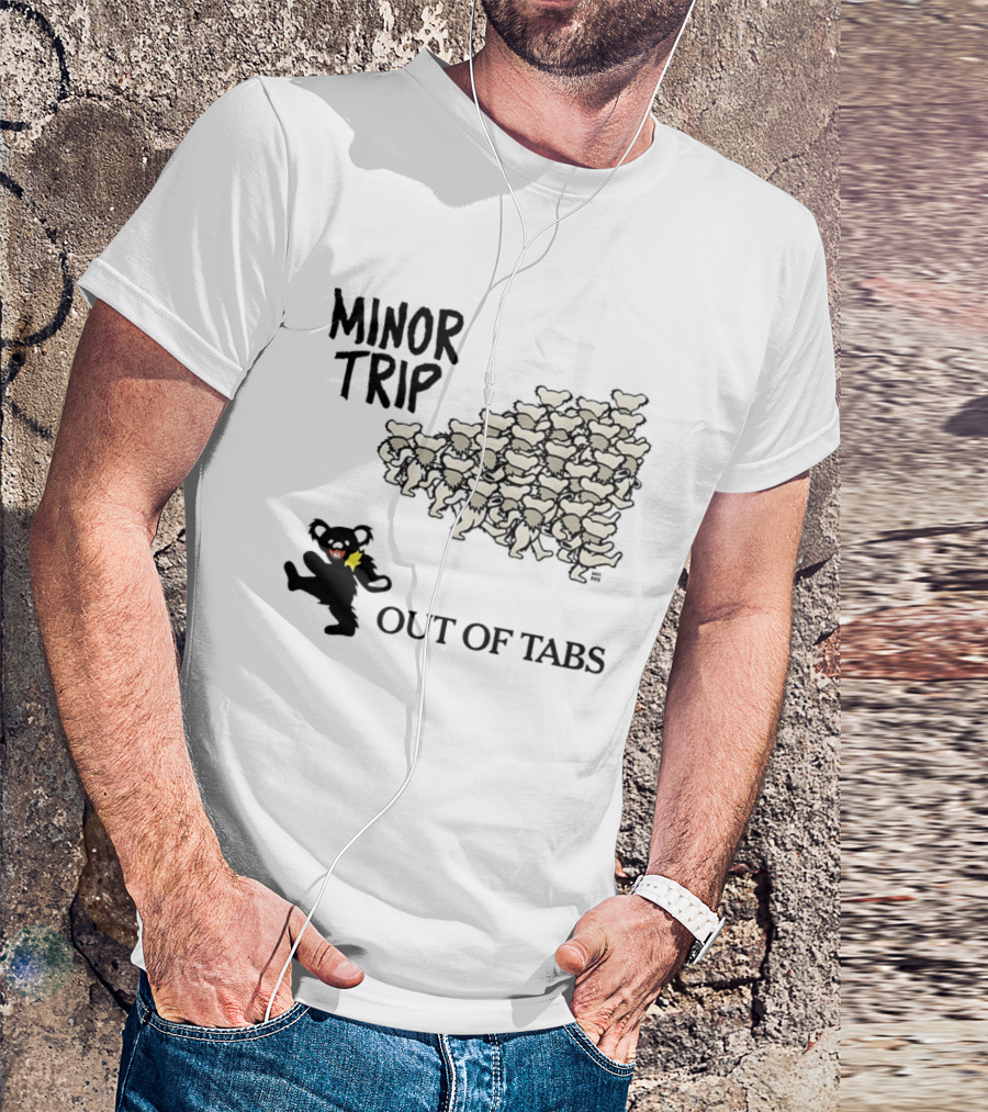 Grateful Dead Dancing Bears Minor Trip Out Of Tabs T-Shirt
