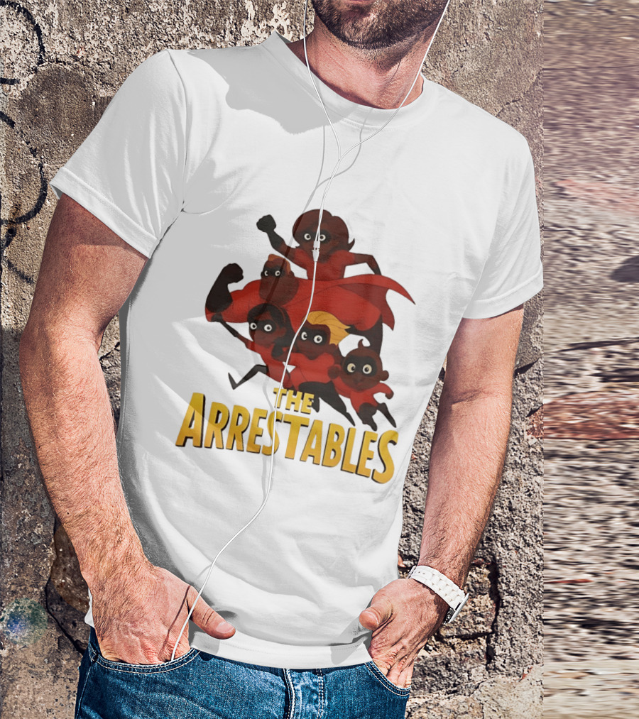 The Arrestables Family Team Superhero T-Shirt