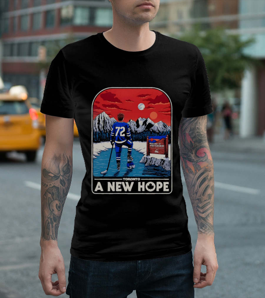 Toronto A New Hope Welcome To Whitehorse Hockey Yukon T-Shirt