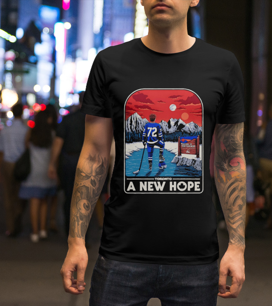 Toronto A New Hope Welcome To Whitehorse Hockey Yukon T-Shirt