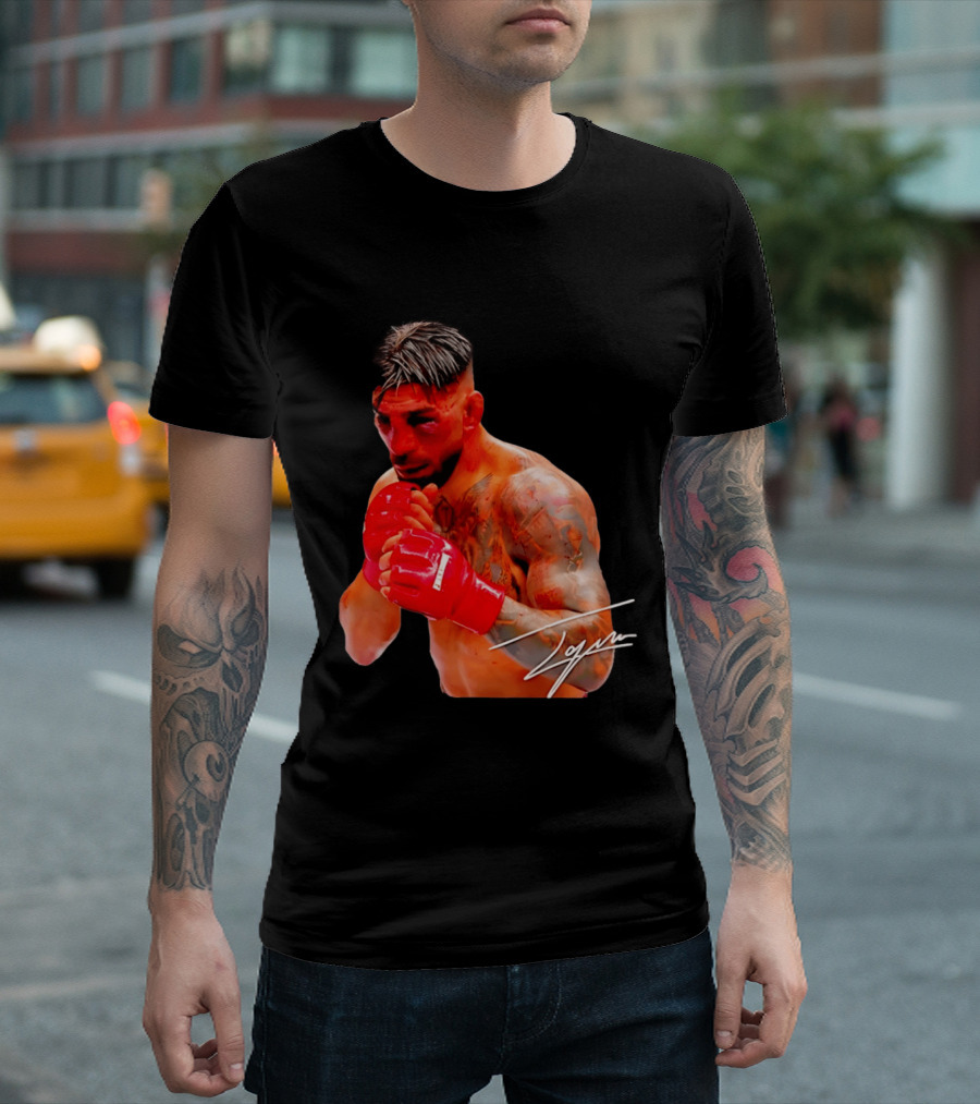 Ilia Topuria Signature Series MMA Fighter T-Shirt