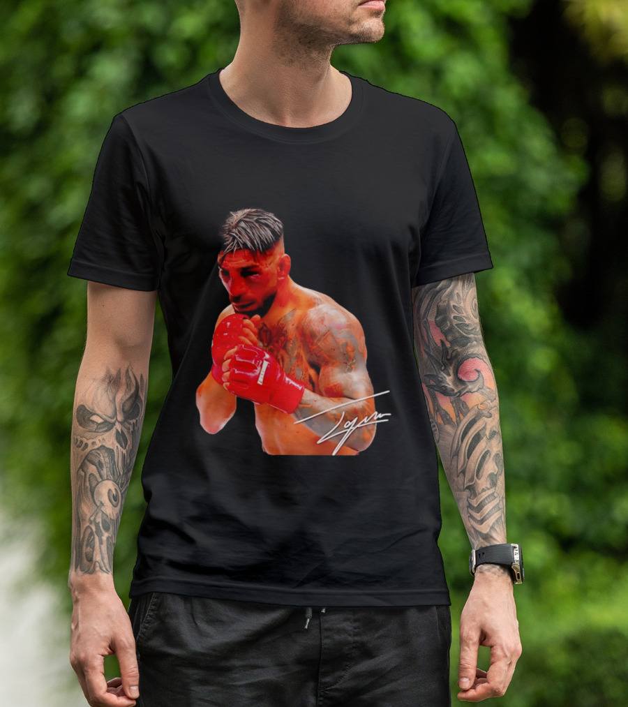 Ilia Topuria Signature Series MMA Fighter T-Shirt