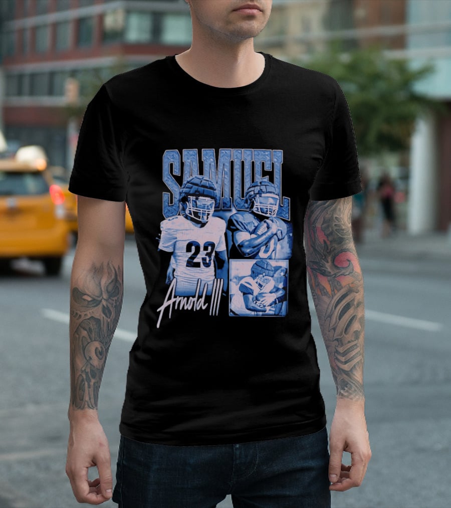Samuel Arnold III Football Player 23 Athlete T-Shirt