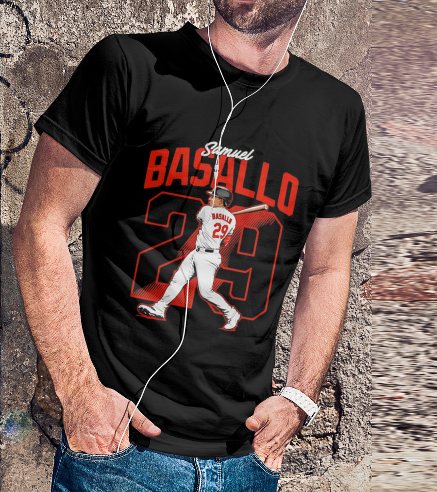 Samuel Basallo 29 Baltimore Orioles Baseball Player T-Shirt