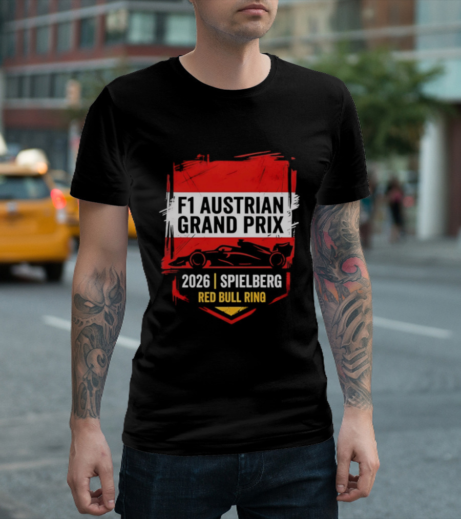 F1 Austrian Grand Prix 2026 Spielberg Red Bull Ring Racing Memorabilia T-Shirt