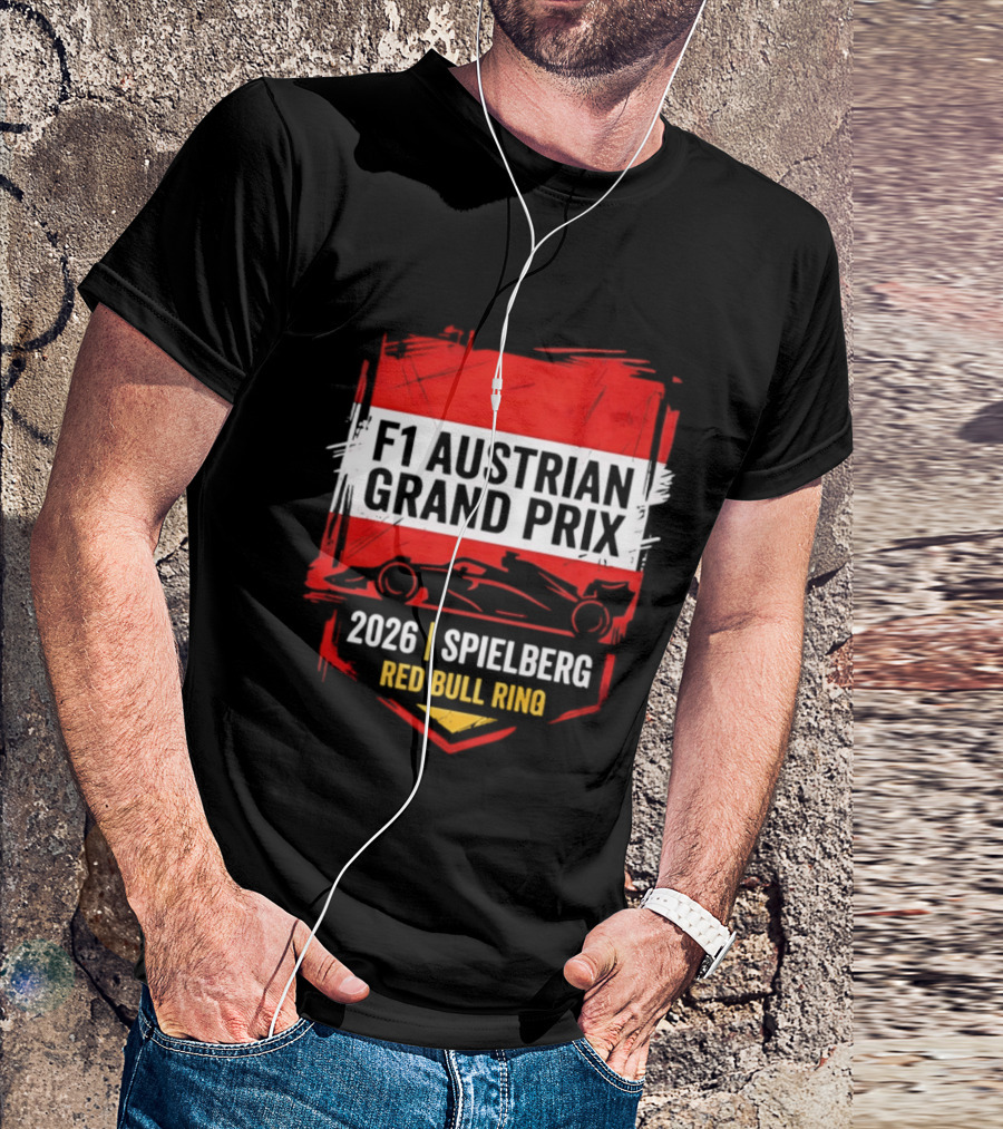 F1 Austrian Grand Prix 2026 Spielberg Red Bull Ring Racing Memorabilia T-Shirt