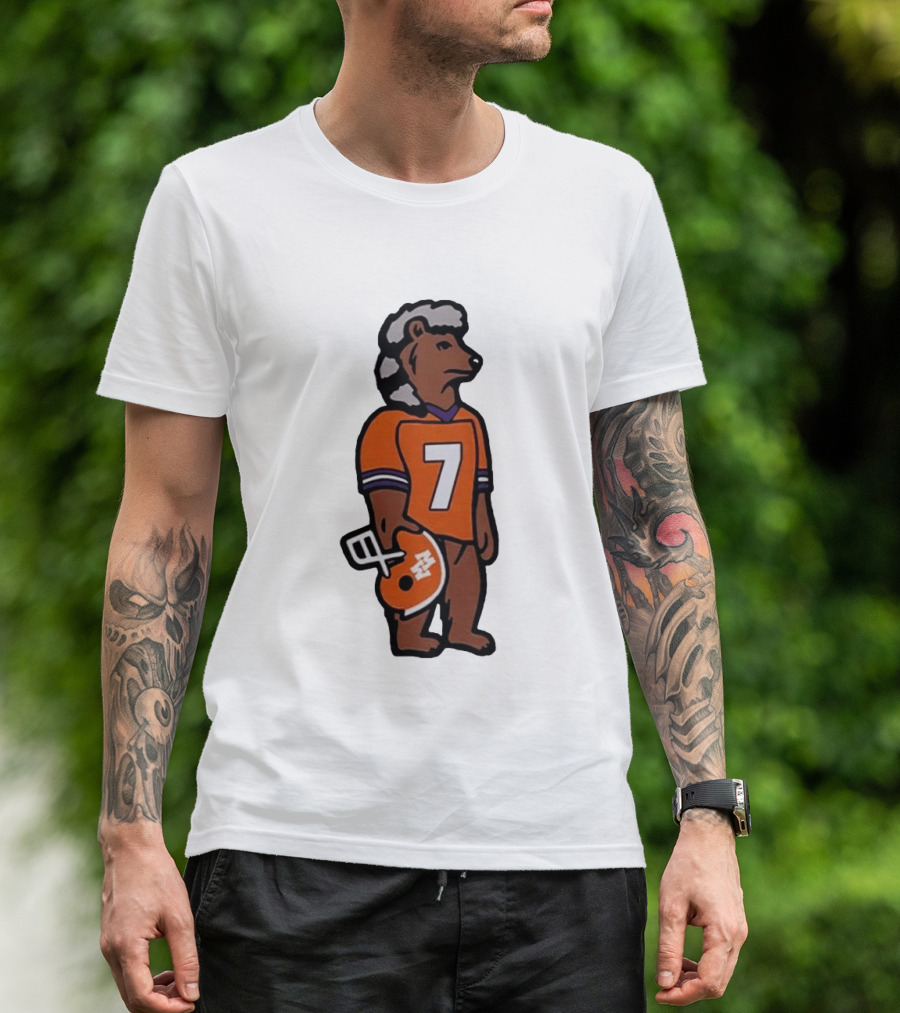 Morgan Wallen Bear 7 Clemson Tigers Football Country Music T-Shirt
