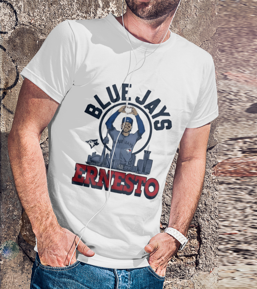 Toronto Blue Jays Skyline Ernesto Player T-Shirt