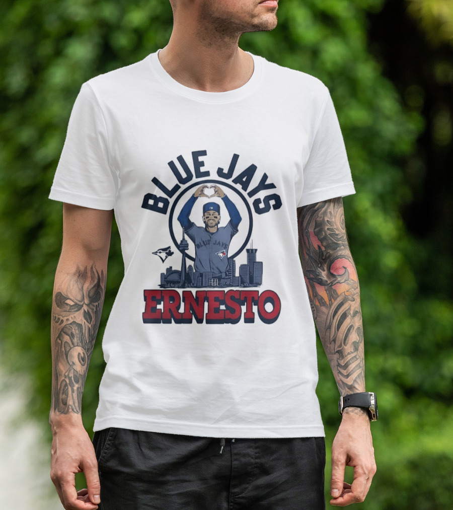 Toronto Blue Jays Skyline Ernesto Player T-Shirt