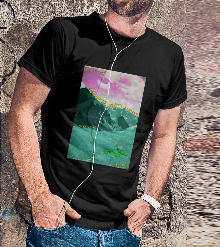Avalanche Kaito Last Tour 26 June 2026 Magasin 4 Brussels With Silke And James T-Shirt