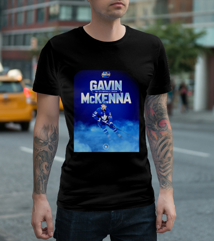 Gavin McKenna 1st Overall Pick 2026 NHL Draft Toronto Maple Leafs T-Shirt