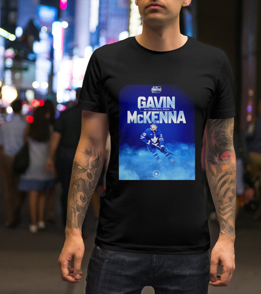Gavin McKenna 1st Overall Pick 2026 NHL Draft Toronto Maple Leafs T-Shirt