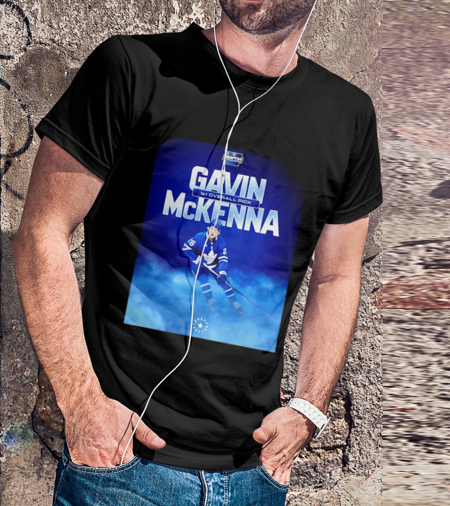 Gavin McKenna 1st Overall Pick 2026 NHL Draft Toronto Maple Leafs T-Shirt