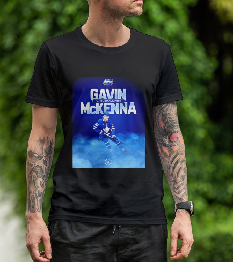 Gavin McKenna 1st Overall Pick 2026 NHL Draft Toronto Maple Leafs T-Shirt