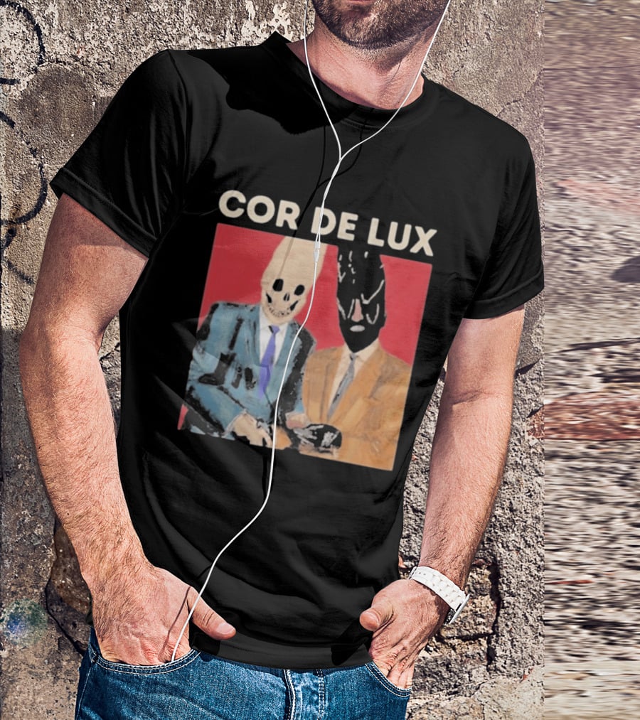 COR DE LUX Surreal Suited Figures T-Shirt