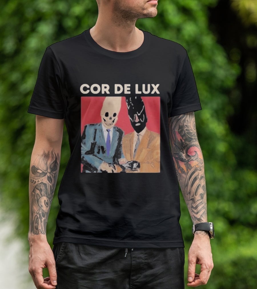 COR DE LUX Surreal Suited Figures T-Shirt