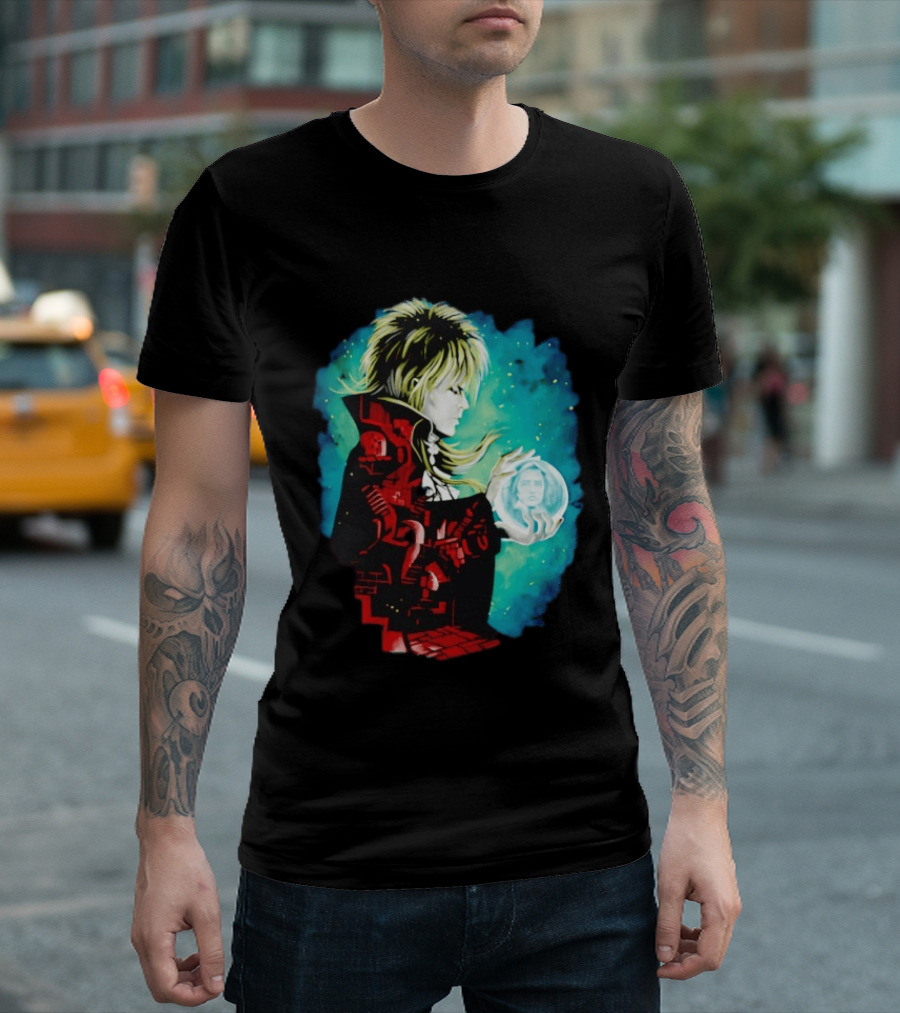 Labyrinth Jareth And Sarah Magic Orb T-Shirt