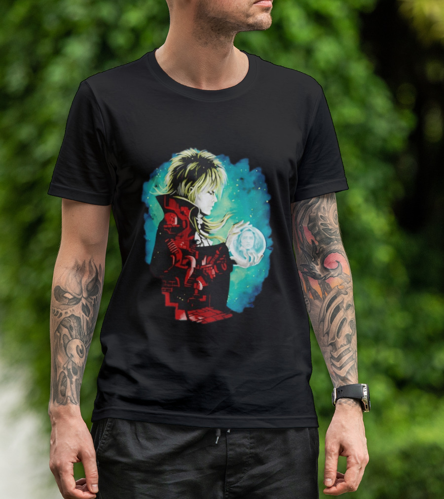 Labyrinth Jareth And Sarah Magic Orb T-Shirt