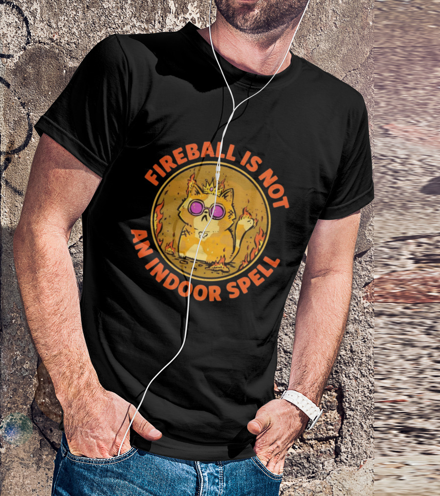 Princess Donut Fireball Is Not An Indoor Spell Dungeon Crawler Carl T-Shirt