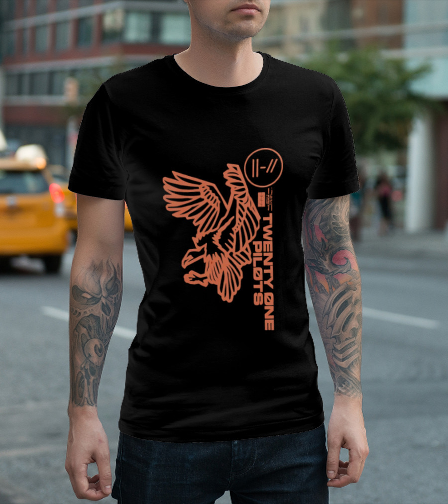 Twenty One Pilots Trench Vulture La Prima Estate Festival T-Shirt