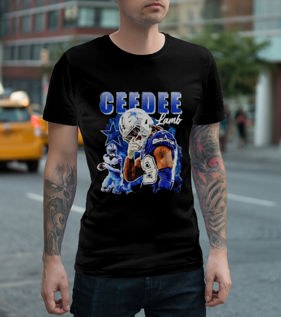 CeeDee Lamb Dallas Cowboys 88 NFL Draft Player 2026 T-Shirt