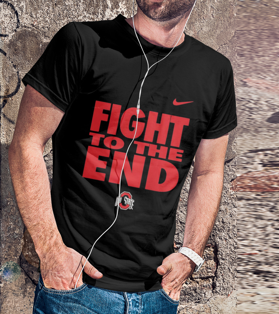 Ohio State Buckeyes Fight To The End Nike Sportswear T-Shirt