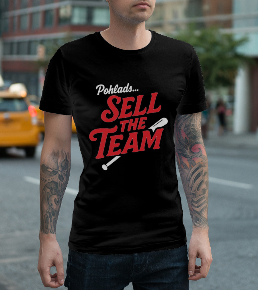 Pohlads Sell The Team Minnesota Baseball Fan Demand T-Shirt