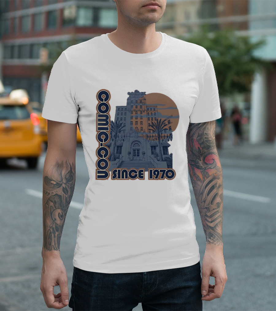 El Cortez Hotel Comic Con Since 1970 Urban Skyline T-Shirt