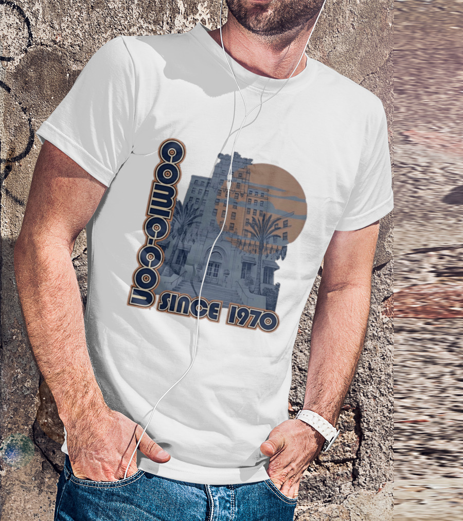 El Cortez Hotel Comic Con Since 1970 Urban Skyline T-Shirt