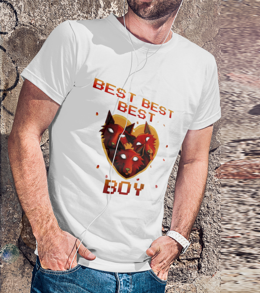 BEST BEST BEST BOY Fox Trio T-Shirt