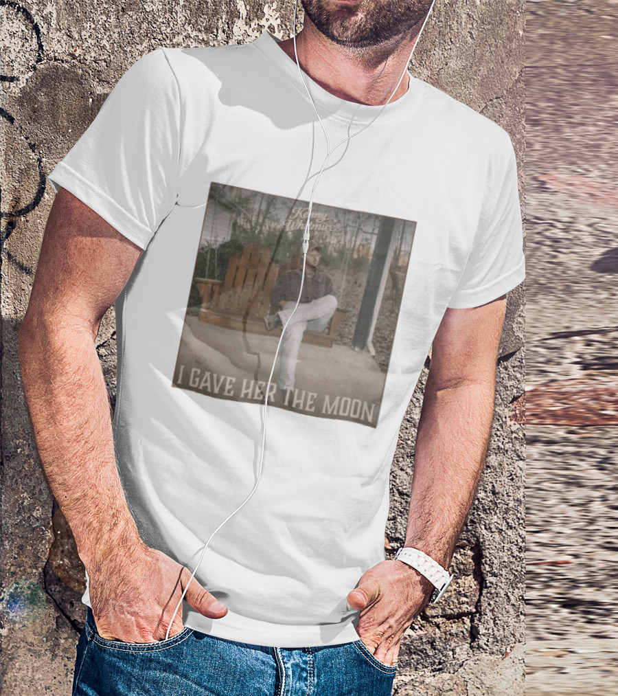 Kenny Whitmire I Gave Her The Moon Rustic Porch Scene T-Shirt