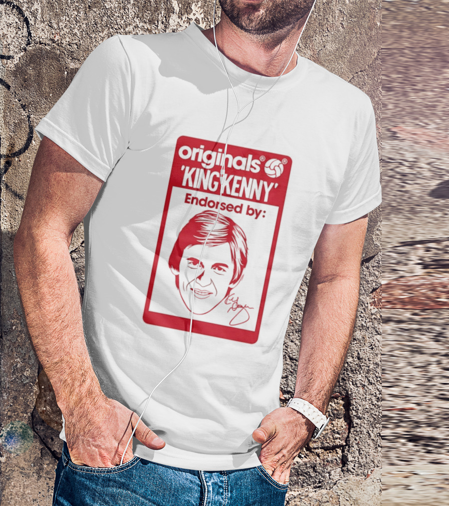 King Kenny Originals Endorsed By Liverpool FC Legend T-Shirt