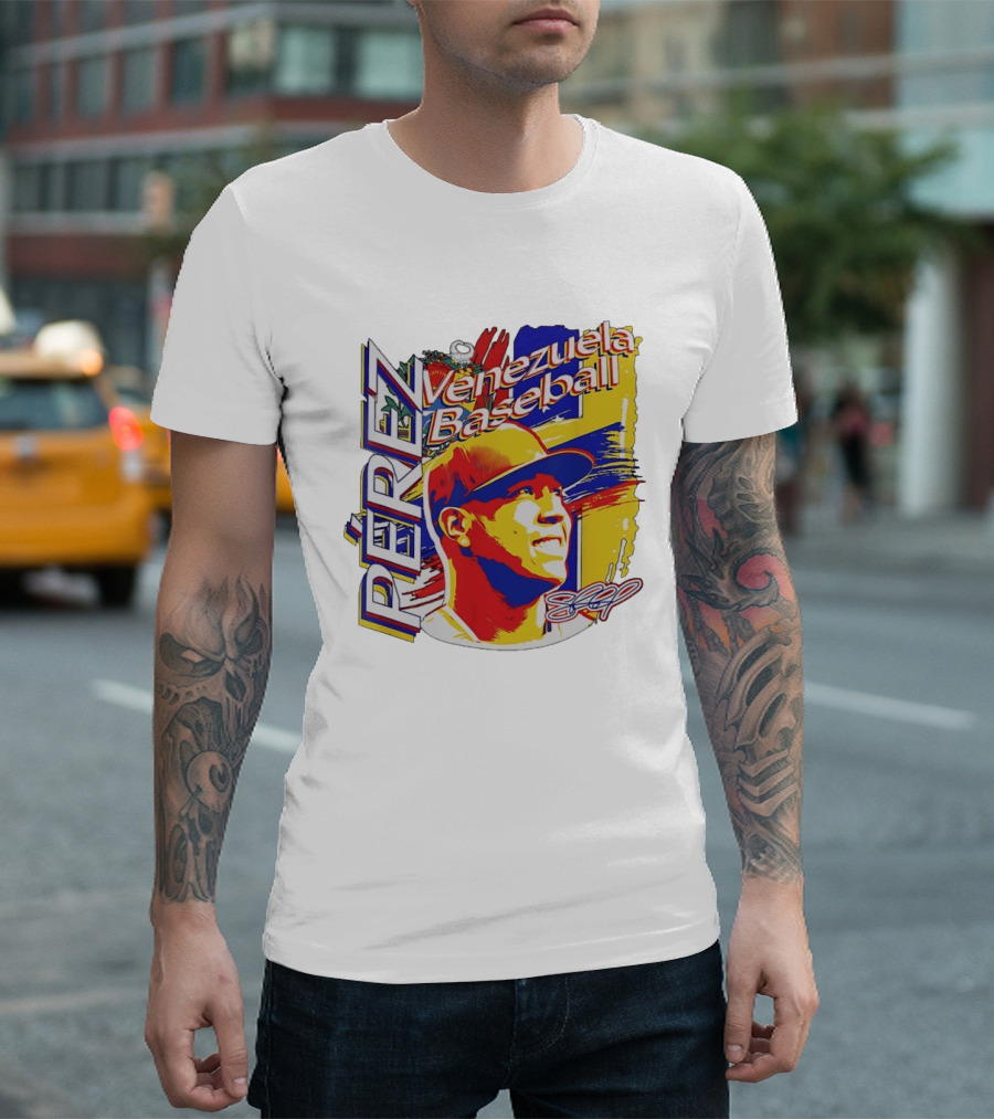 Perez Venezuela Baseball Salvador MLB International T-Shirt