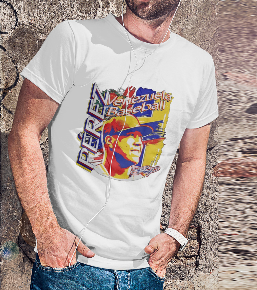 Perez Venezuela Baseball Salvador MLB International T-Shirt