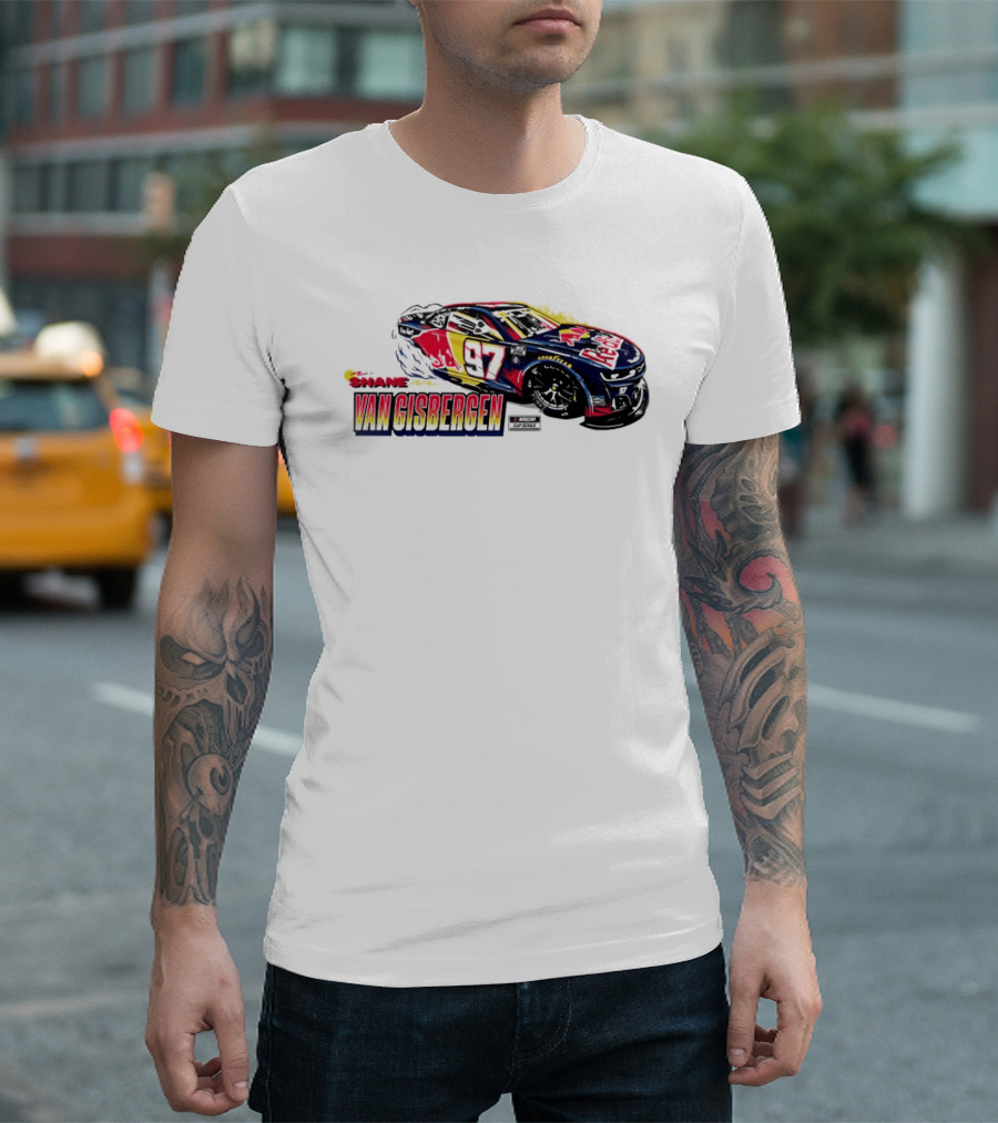 Shane Van Gisbergen 97 Red Bull Sonoma NASCAR Cup Series T-Shirt