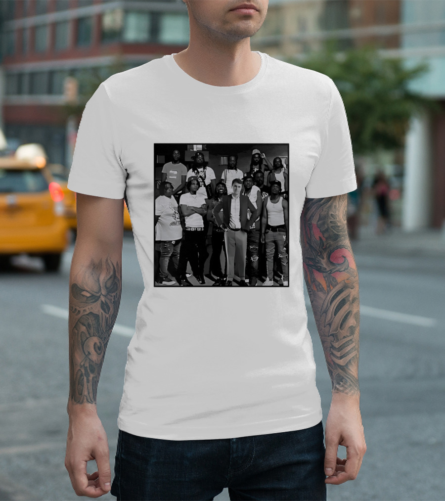 Group Photo Urban Streetwear Crew Team T-Shirt