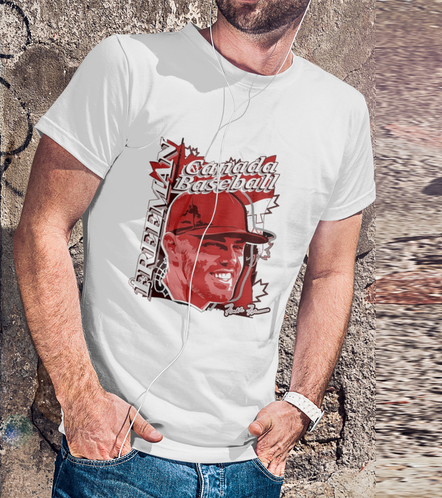 Freddie Freeman Canada Baseball MLB T-Shirt