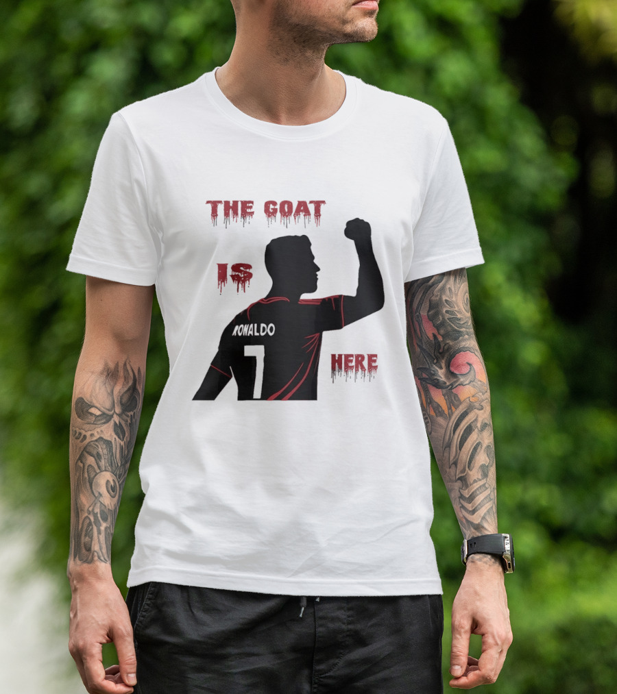 The Goat Is Here Cristiano Ronaldo 7 T-Shirt
