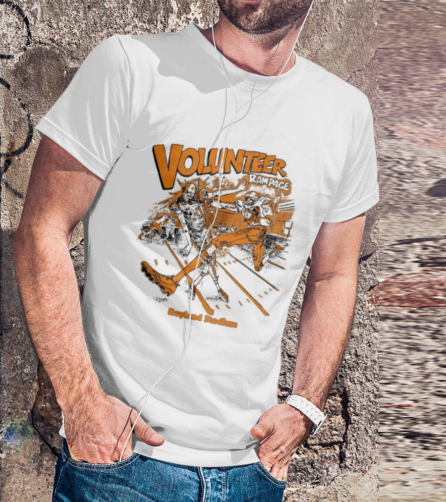 Volunteer Rampage Neyland Stadium Tennessee Volunteers T-Shirt