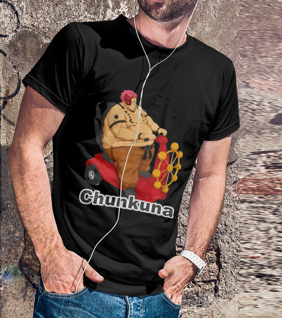 Chunkuna Jujutsu Kaisen Sukuna Parody Anime Manga T-Shirt