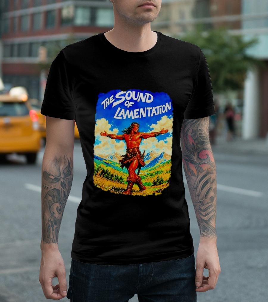 The Sound Of Lamentation Conan The Barbarian Scenic Landscape T-Shirt